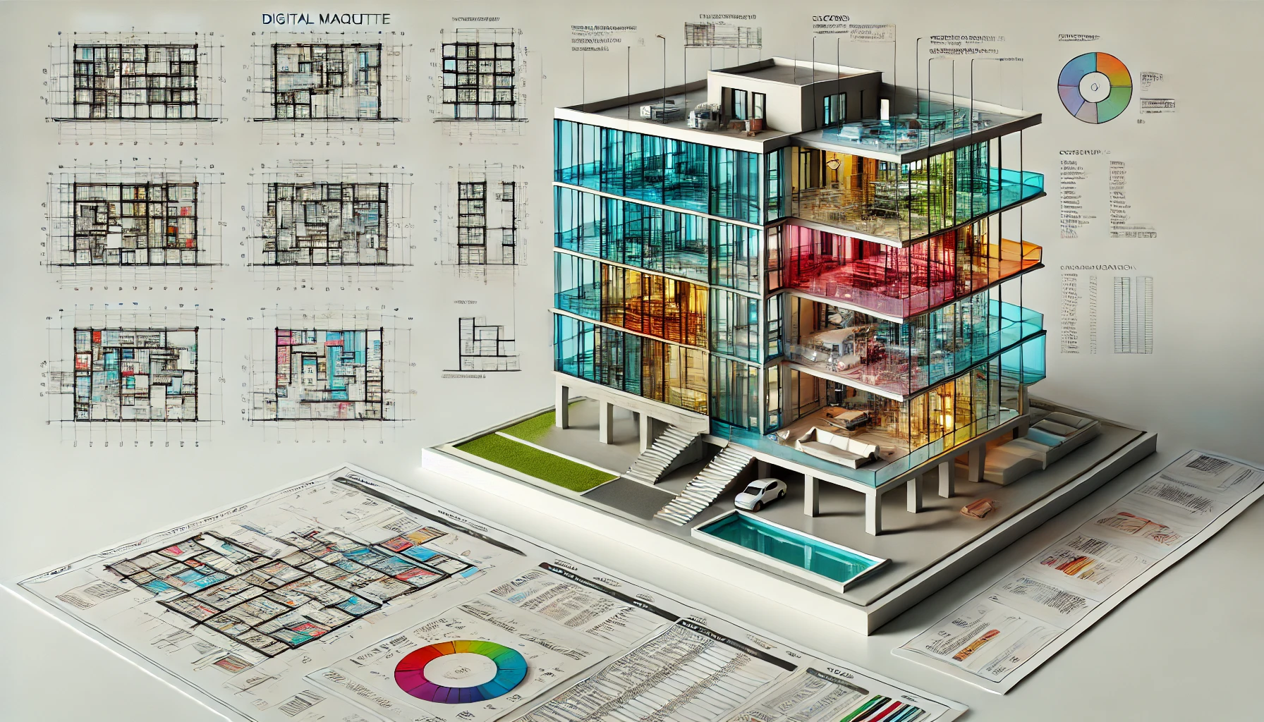 Approche numérique : Maquette BIM avec analyse logicielle